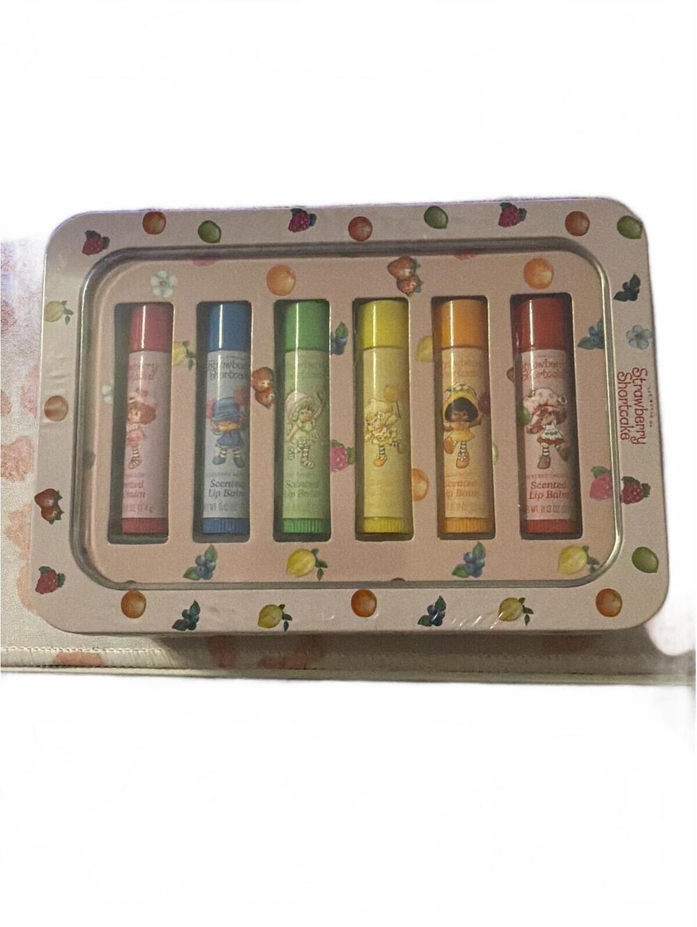 Strawberry Shortcake Lip Gloss Tin Set